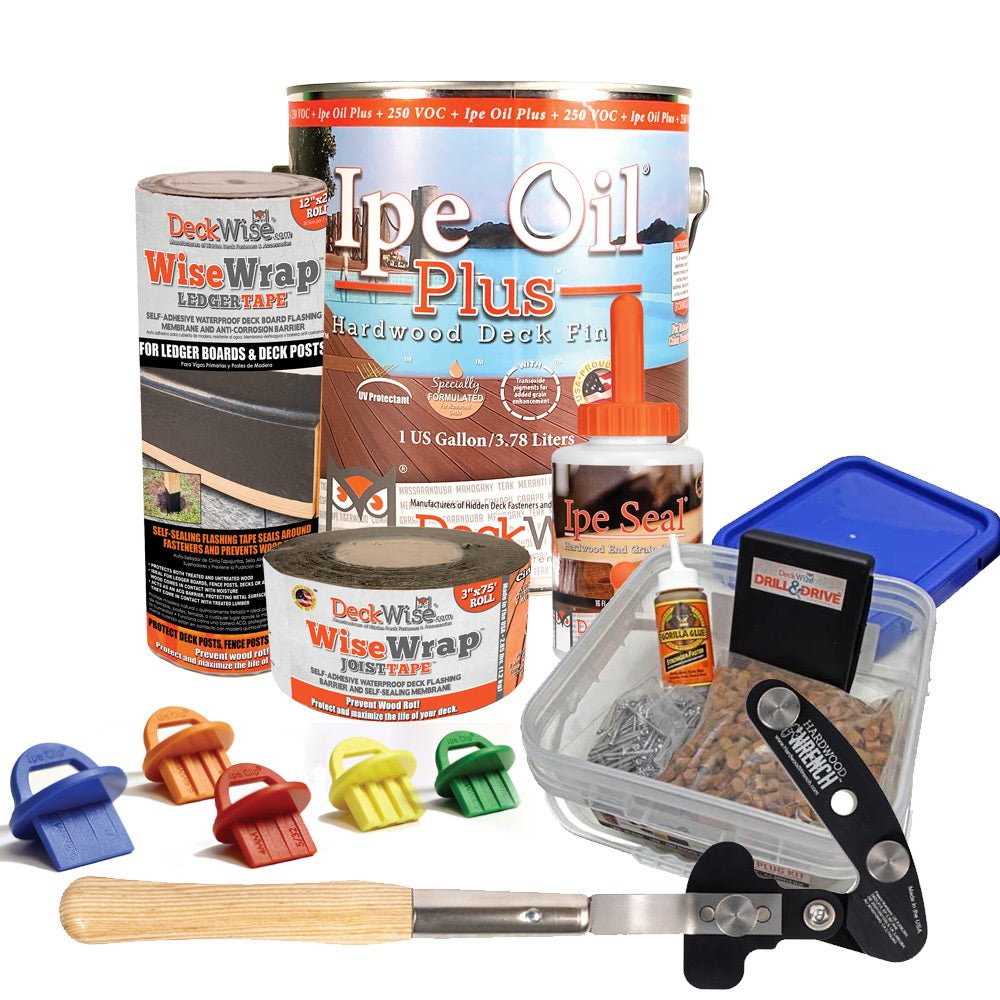 1x4 Ipe Standard Installation Kit - Advantage Lumber