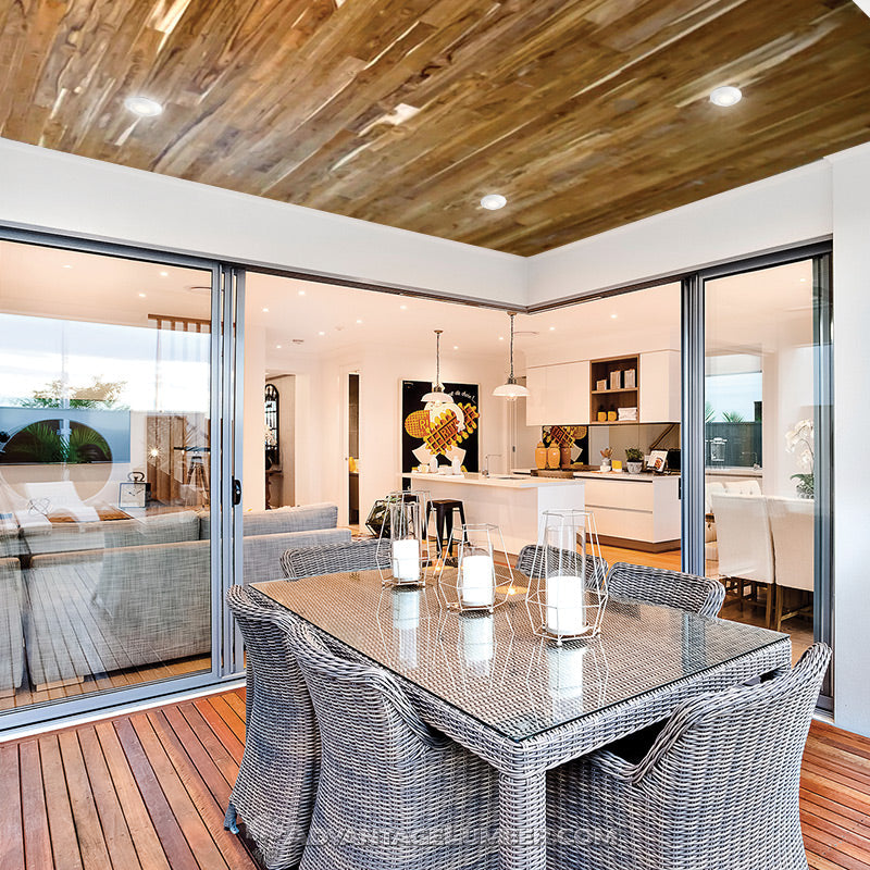 1 x 4 Teak - Plantation Wood T&G Square-Edge Decking (Premium Grade)