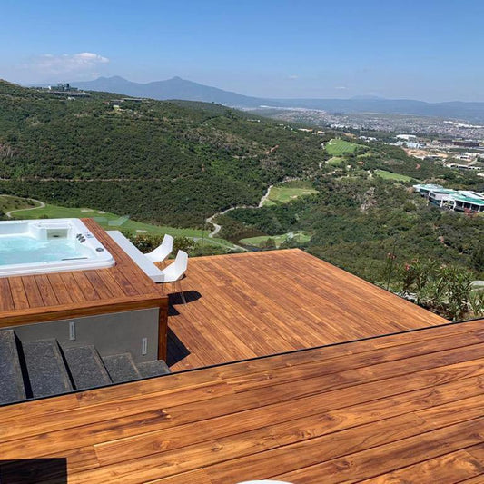 FSC® 1 x 6 Teak - Plantation Pre-Grooved Decking - Advantage Lumber