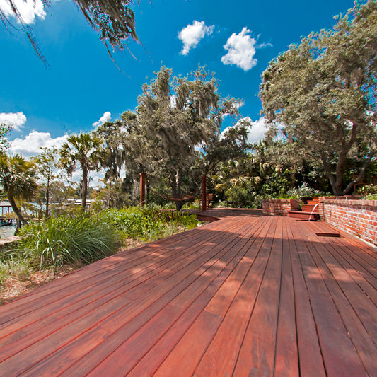 FSC® 1x4 Tigerwood One-Sided Pre-Grooved