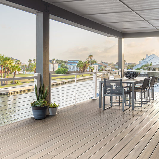 TimberTech® Impression Rail Express® Level Horizontal Cable Railing Section Kit - Advantage Lumber