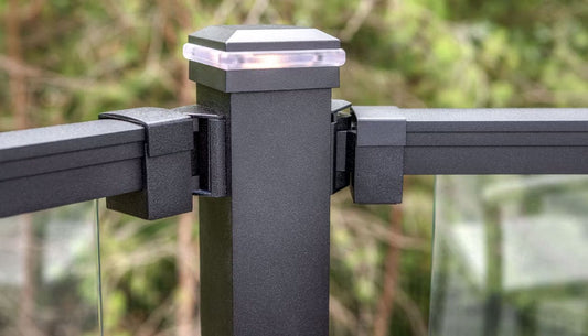 Trex® 2.5″ x 2.5″ LED Aluminum Post Cap Light - Advantage Lumber