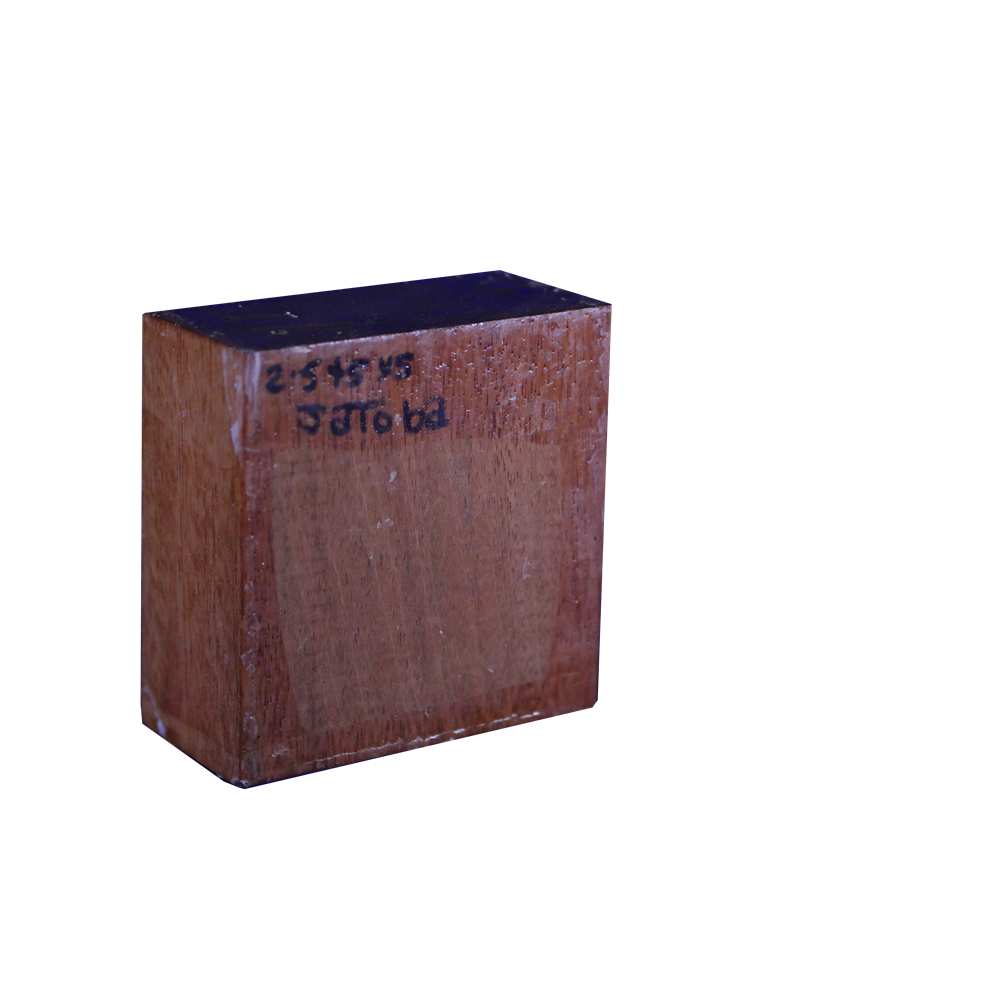 2.5″ x 5″ x 5″ Brazilian Cherry Turning Blank