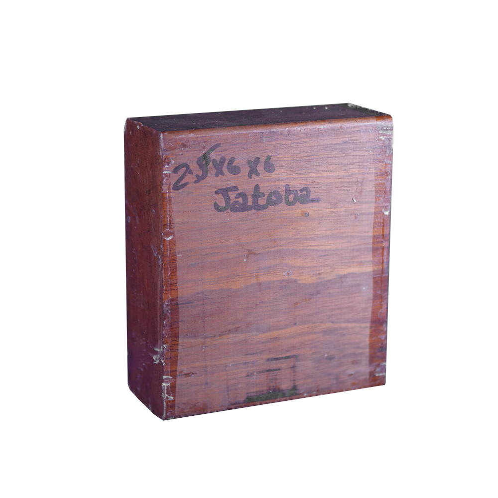 2.5″ x 6″ x 6″ Brazilian Cherry Turning Blank