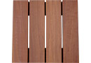 12 x 12 Brazilian Redwood (Massaranduba) Deck Tile Kit