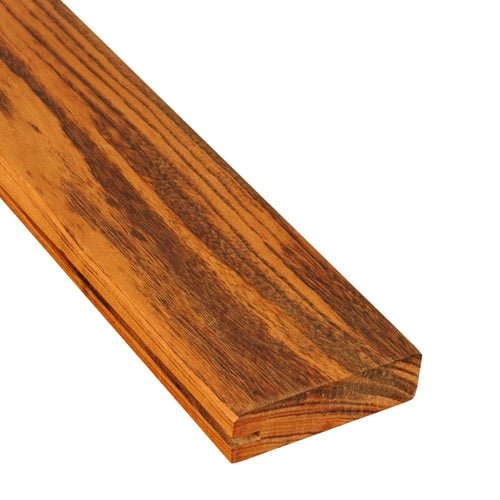 1 x 4 +Plus® Tigerwood One Sided Pre-Grooved Decking (21mm x 4) - Advantage Lumber