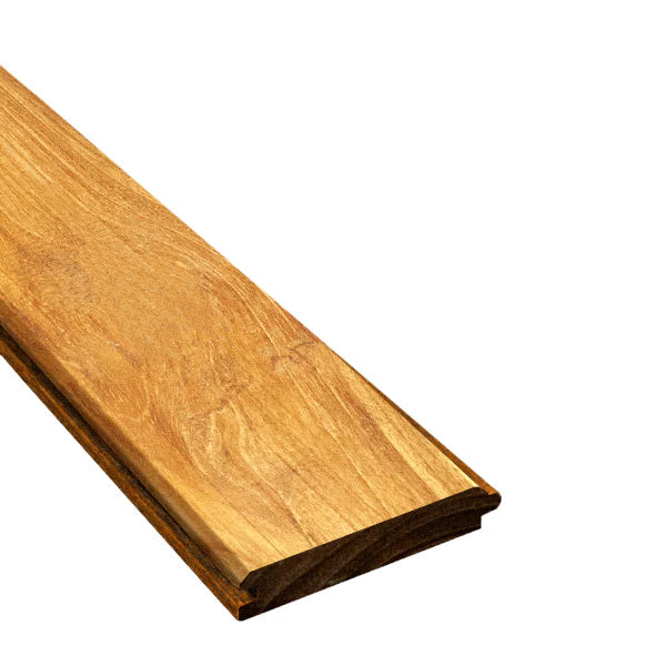 1 x 4 +Plus® Teak Wood 45° V-Groove (Select Grade)