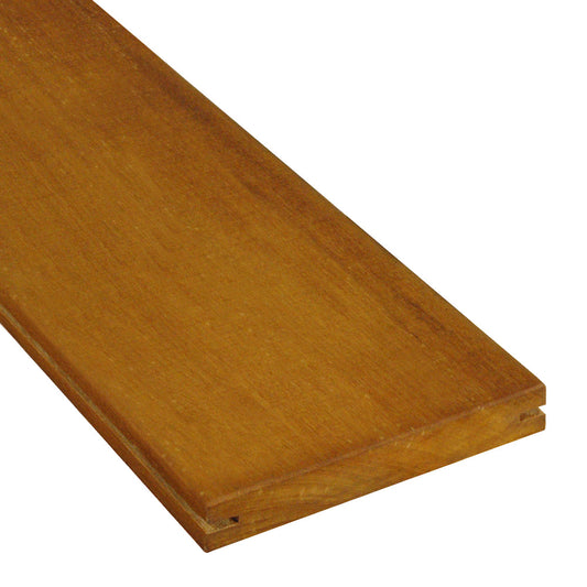 1 x 6 +Plus® Garapa Wood Pre-Grooved Decking (21mm x 6)