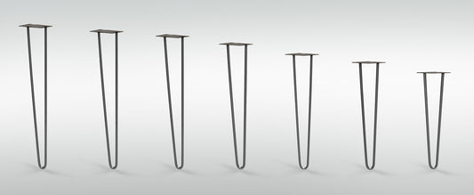 2 Pin Stainless Steel Hairpin Table Leg