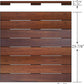 24x24 Ipe Advantage Deck Tile® Kit