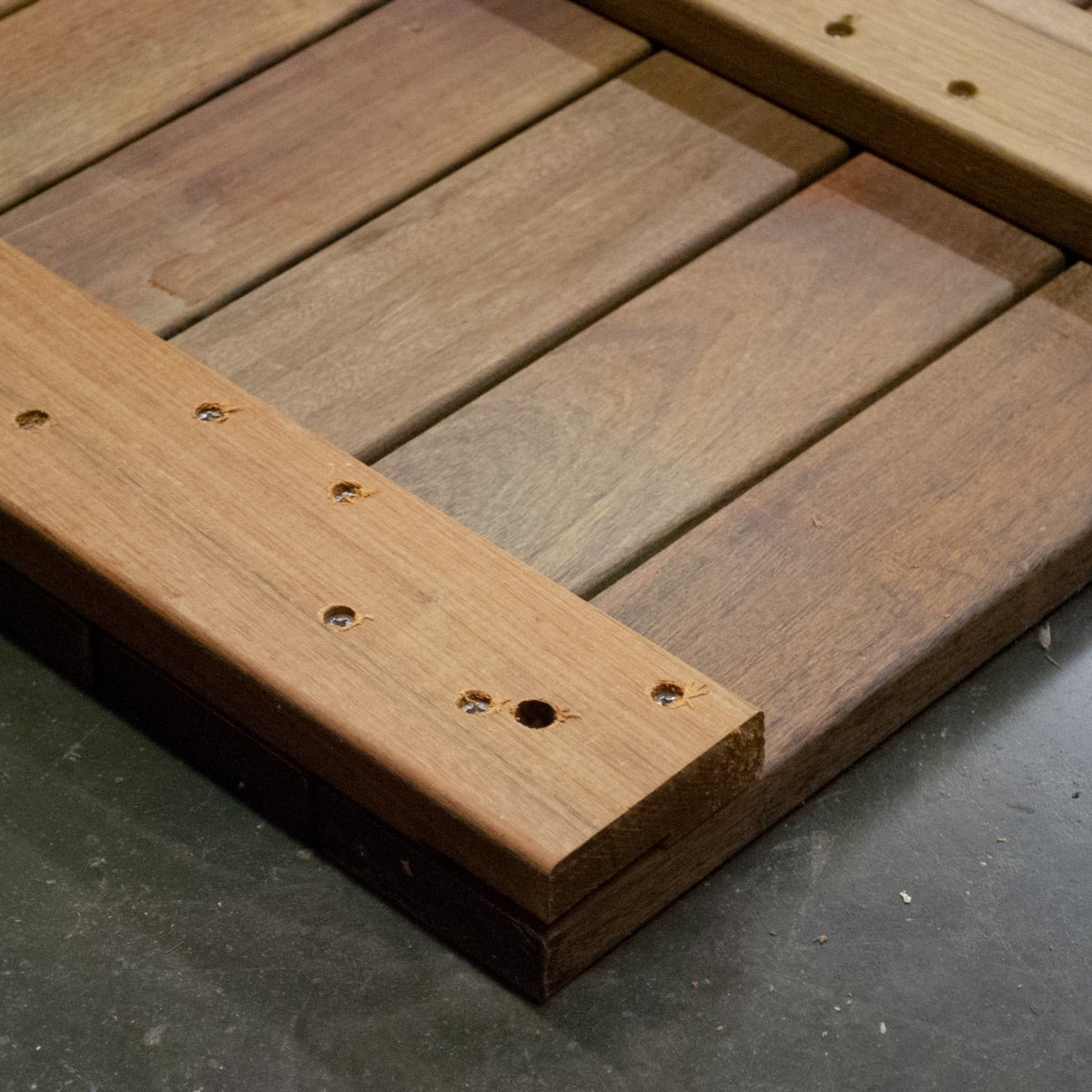 Cumaru Advantage Deck Tiles® 24 x 48 - Smooth - Advantage Lumber