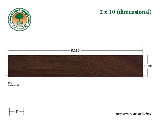 2 x 10 Ipe Wood - Advantage Lumber