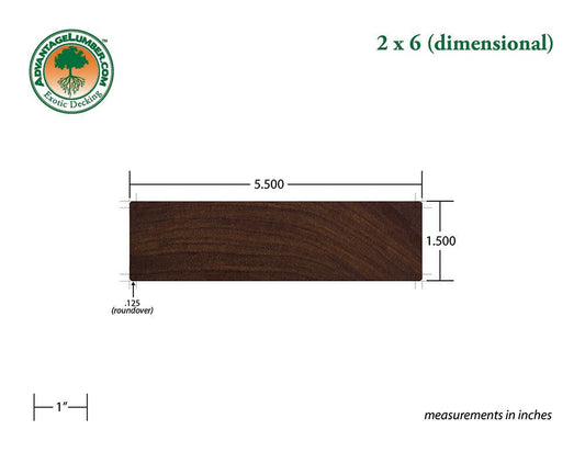 2 x 6 Ipe Wood - Advantage Lumber