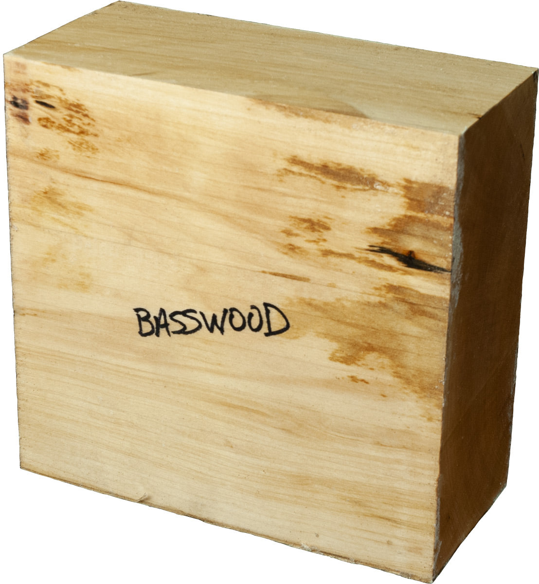 4″ x 8″ x 8″ Basswood Turning Blank