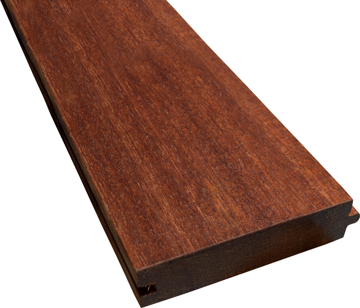 5/4 x 4 Mahogany (Red Balau) Wood T&G Square-Edge Decking