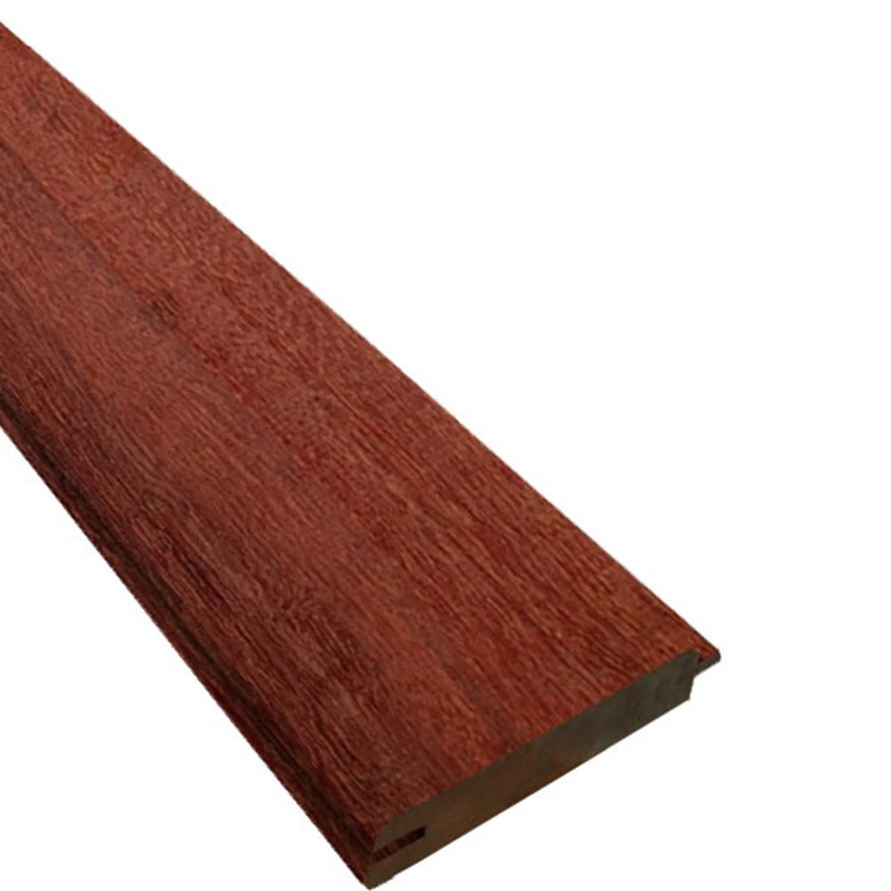 5/4 x 4 Brazilian Redwood (Massaranduba) Wood 45° V-Groove