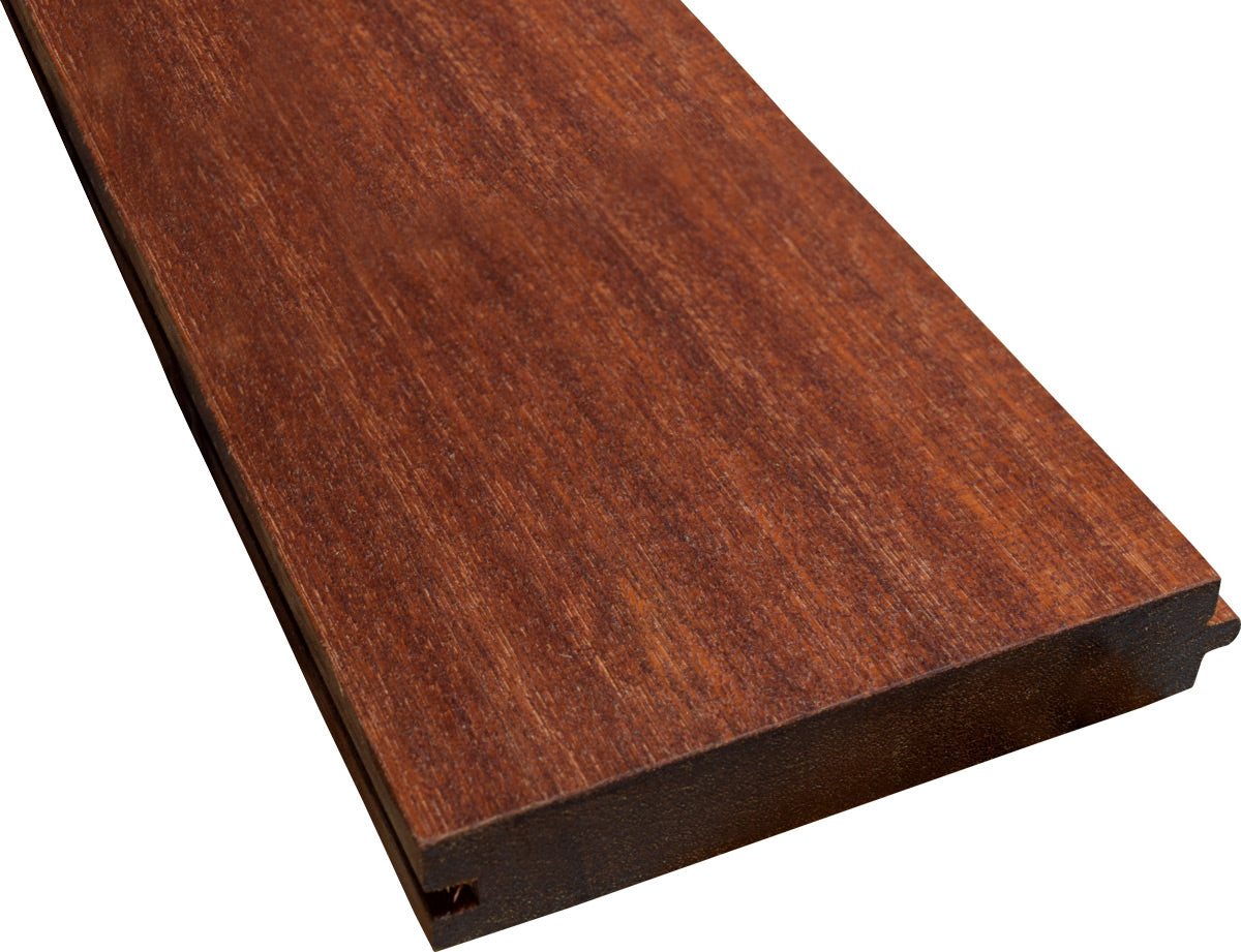 5/4 x 6 Mahogany (Red Balau) Wood T&G Square-Edge Decking