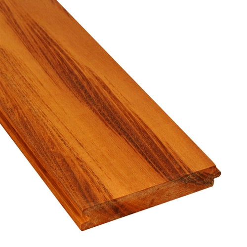 5/4x6 Tigerwood Tongue & Groove Square-Edge 6'-18' Deck Surface Kit