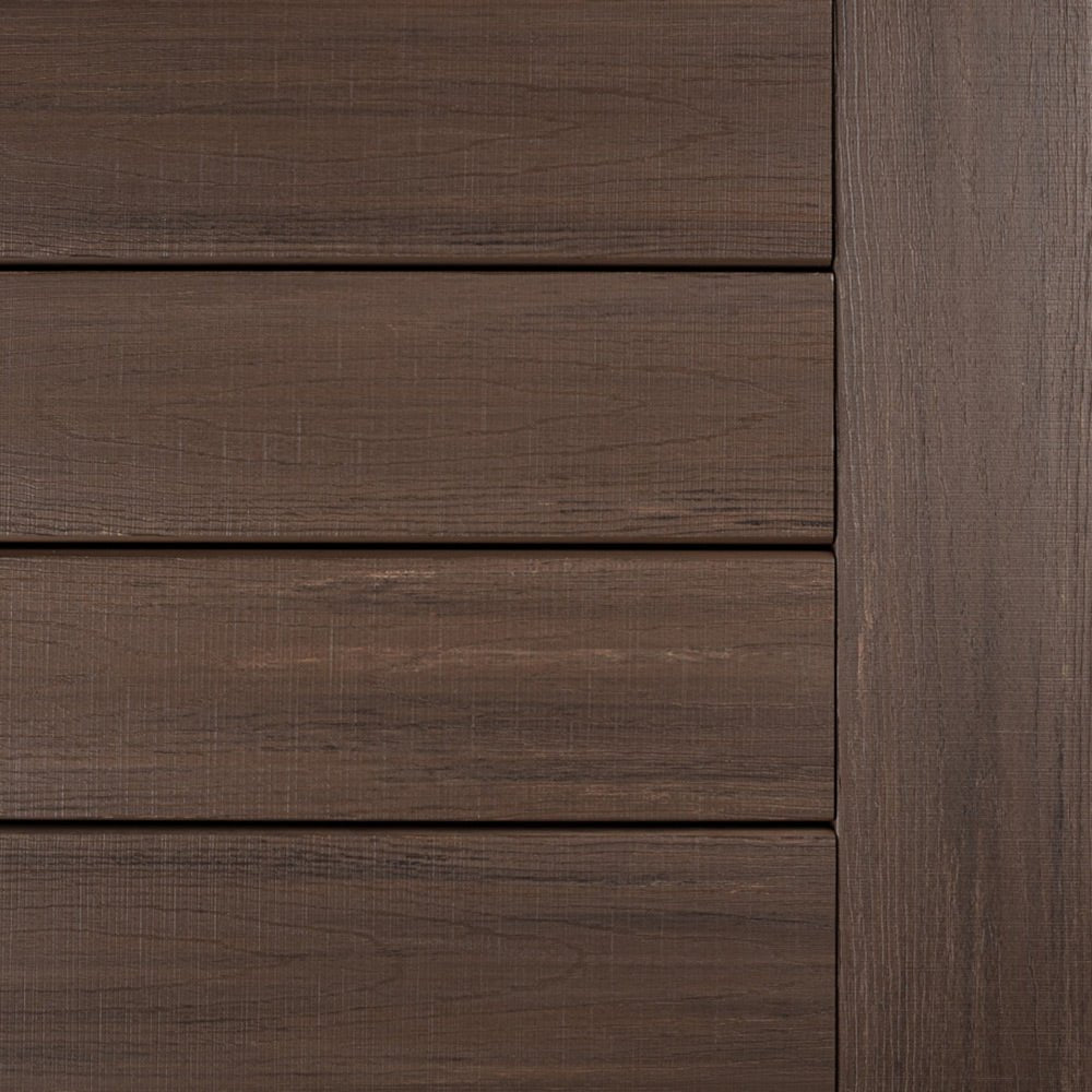 TimberTech® Advanced PVC Riser/Fascia by AZEK®, Landmark Collection® American Walnut - Advantage Lumber
