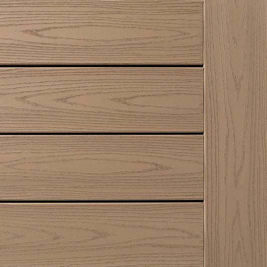 TimberTech® Advanced PVC Riser/Fascia by AZEK®, Harvest Collection® Brownstone - Advantage Lumber