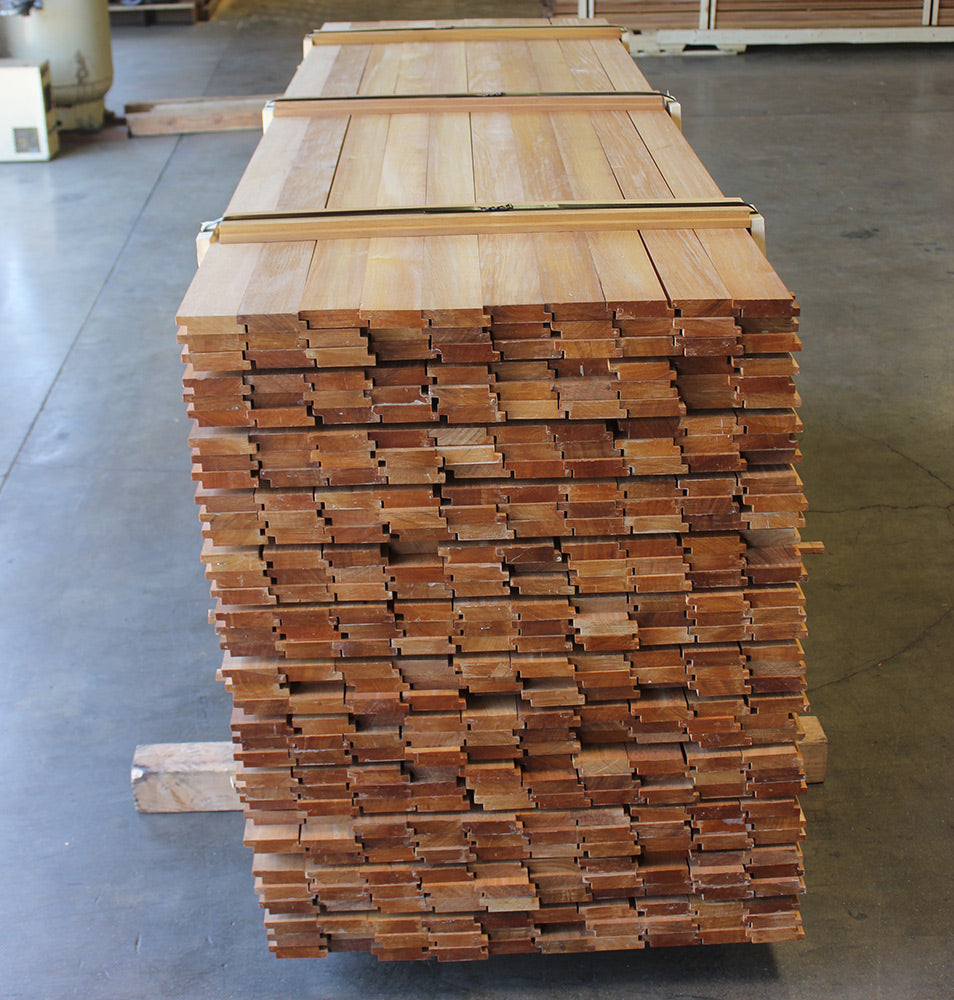 CA0222001 - 5/4x4 Shiplap Garapa