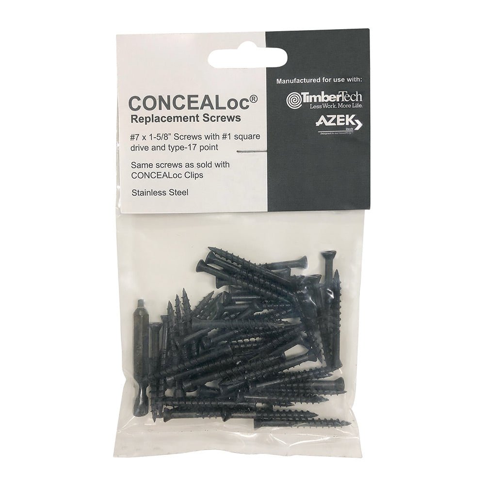 ConceaLoc® Replacement Screws - Advantage Lumber