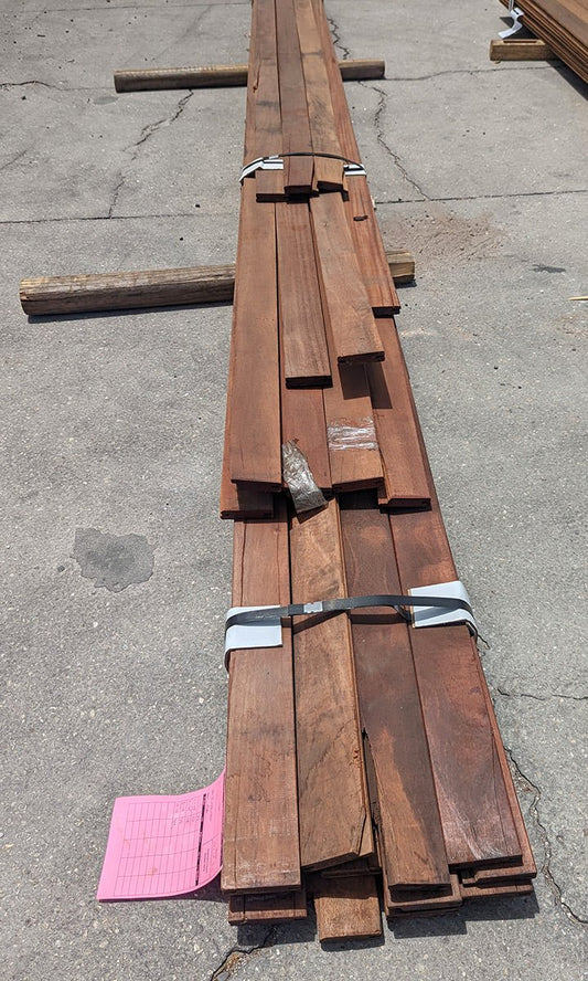 FL0222001 - 1x4+Plus Pre-Grooved Tigerwood - Advantage Lumber