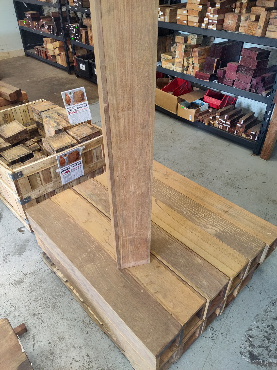 NY0222002 - B-Grade Ipe Slip Posts