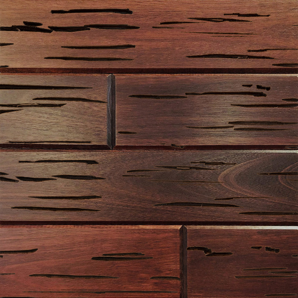 Red Grandis™ Ceiling & Wall Prefinished T&G Planks by Synergy Wood®