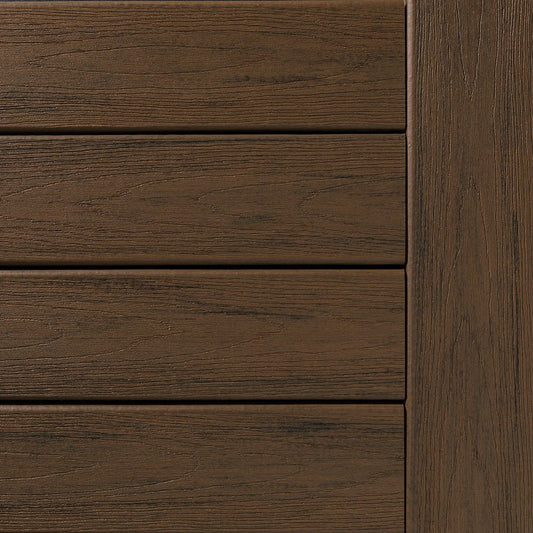TimberTech® Composite Riser/Fascia, Reserve Collection® Dark Roast - Advantage Lumber