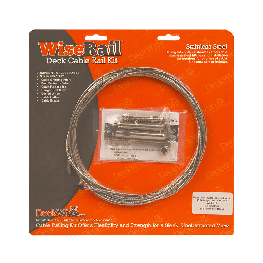 WiseCable™ Legacy Series Cable Railing