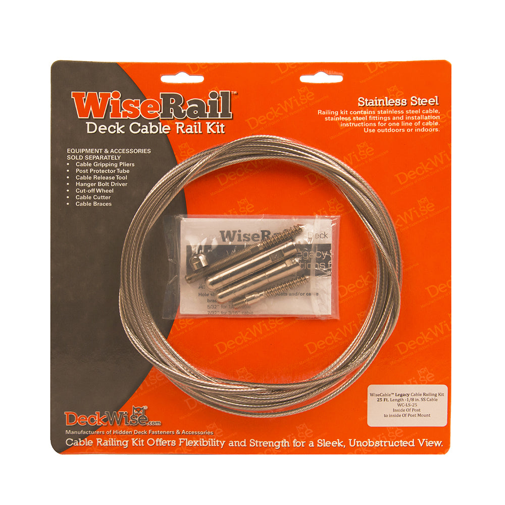 WiseCable™ Legacy Series Cable Railing