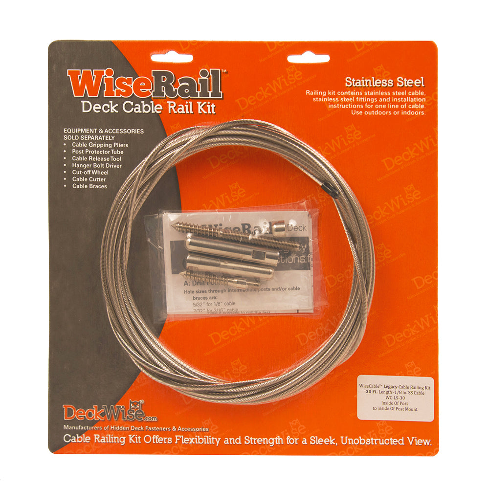 WiseCable™ Legacy Series Cable Railing