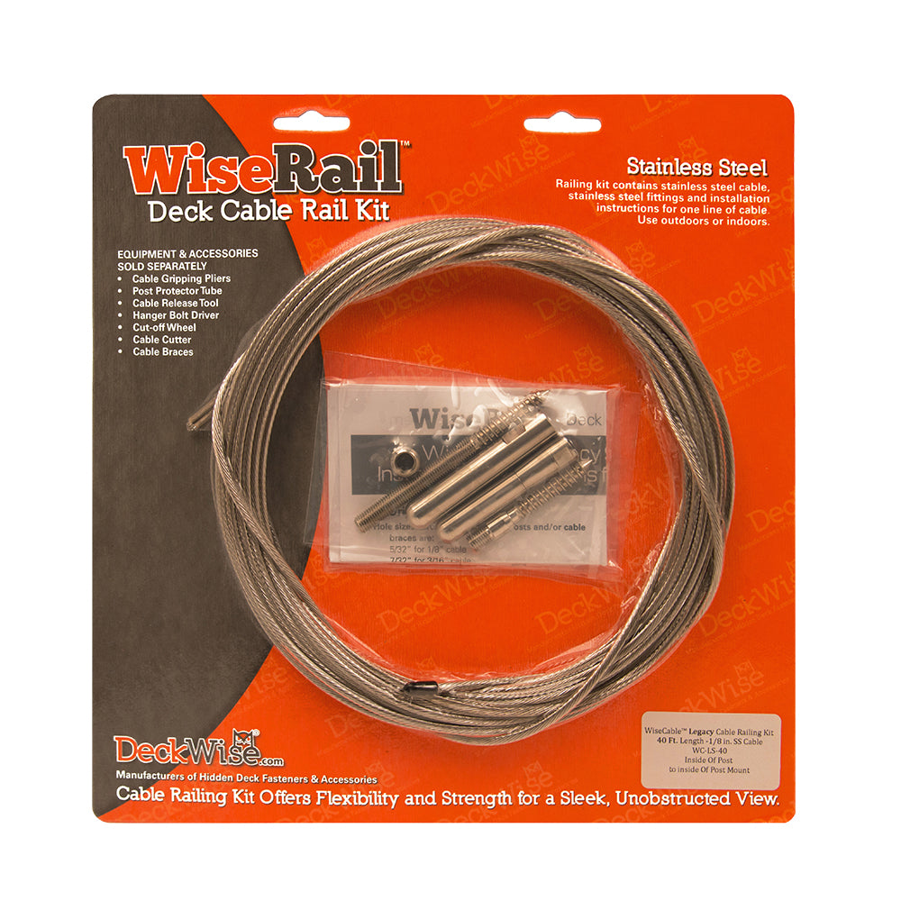 WiseCable™ Legacy Series Cable Railing