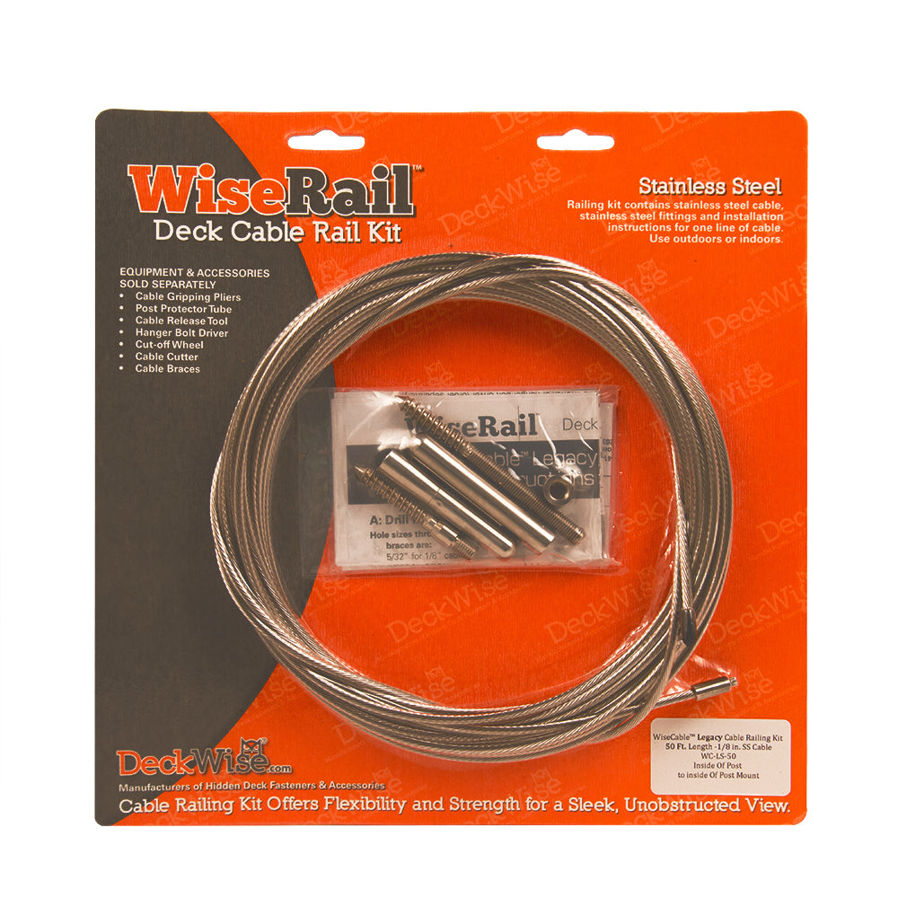 WiseCable™ Legacy Series Cable Railing