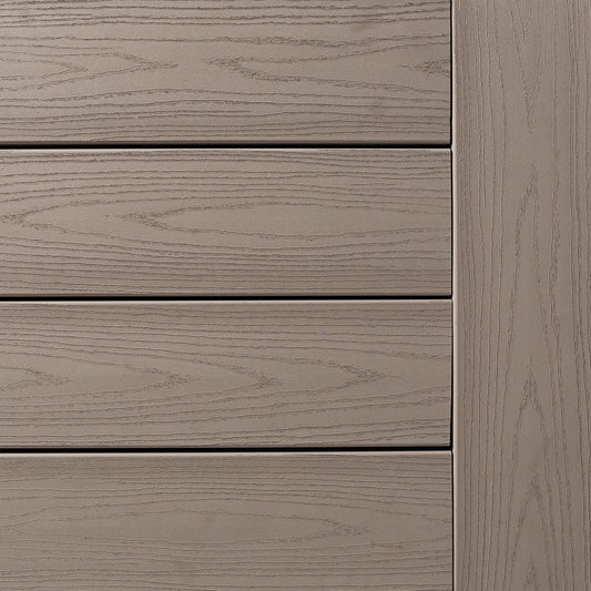 TimberTech® Advanced PVC Riser/Fascia by AZEK®, Harvest Collection® Slate Gray - Advantage Lumber