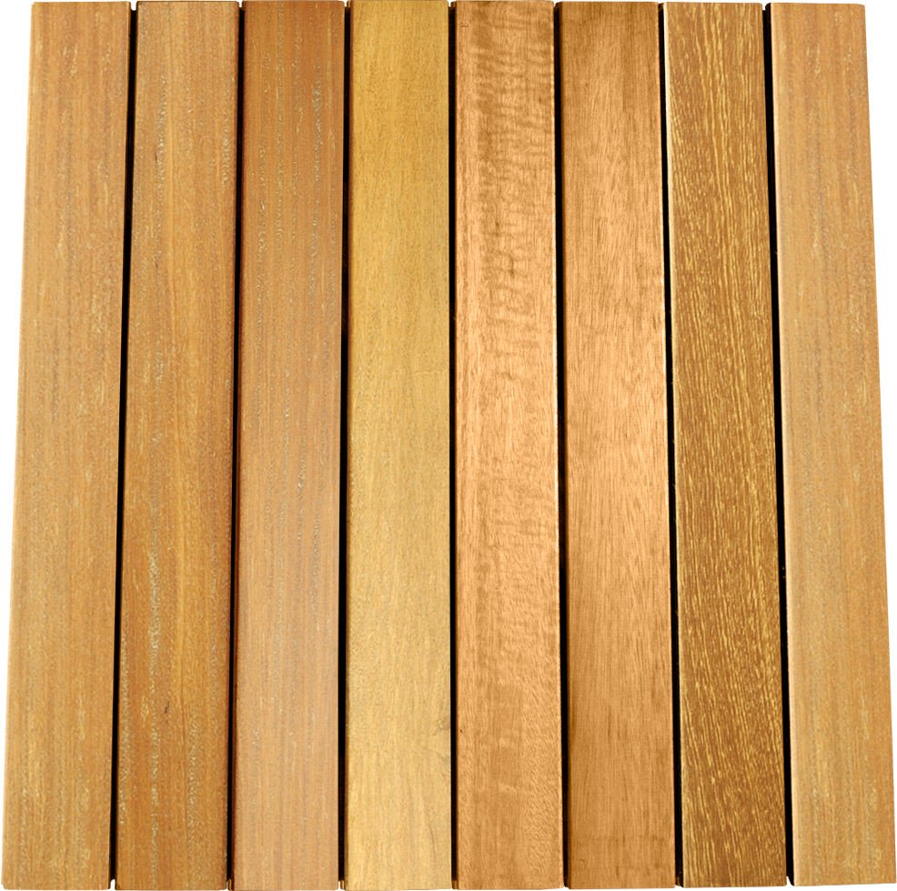 Garapa Advantage Deck Tiles® 24 x 24 - Smooth - Advantage Lumber