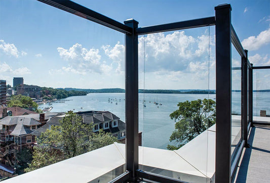 TimberTech® Impression Rail Express® Glass Railing Panel Kit - Advantage Lumber