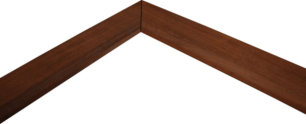 Massaranduba Deck Tile Trim Piece - 1" x 20" Inside Corner for 20x20x30 Deck Tile (per pair) - Advantage Lumber