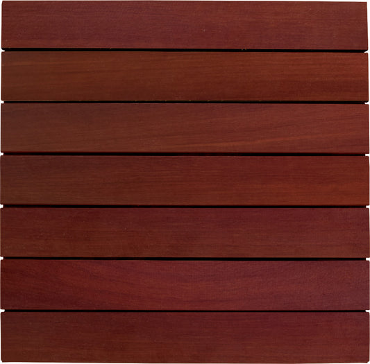 Brazilian Redwood (Massaranduba) Advantage Deck Tiles® 20 x 20 - Smooth