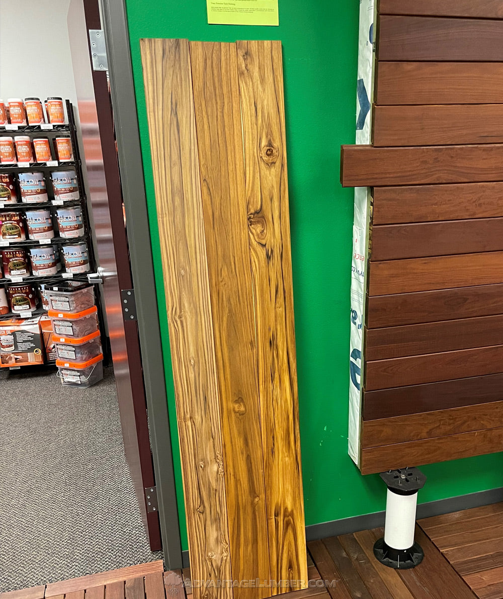 FSC® 1 x 5 Teak - Plantation Wood Decking