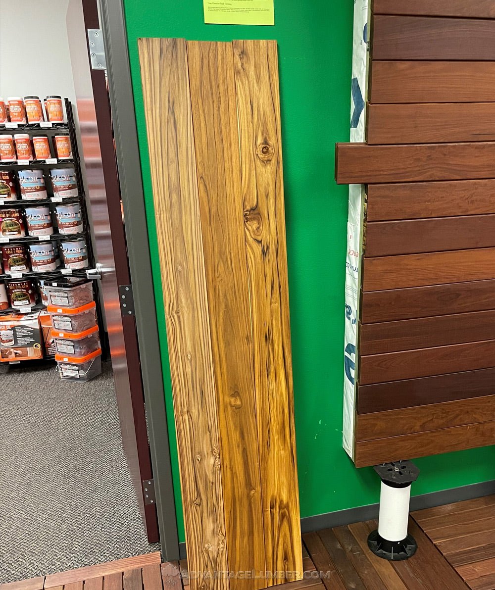 FSC® 1 x 5 Teak - Plantation Wood Decking - Advantage Lumber
