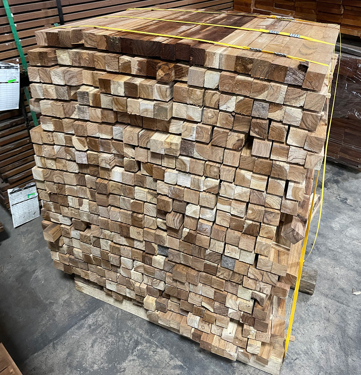 Teak Hardwood Stakes Bundle