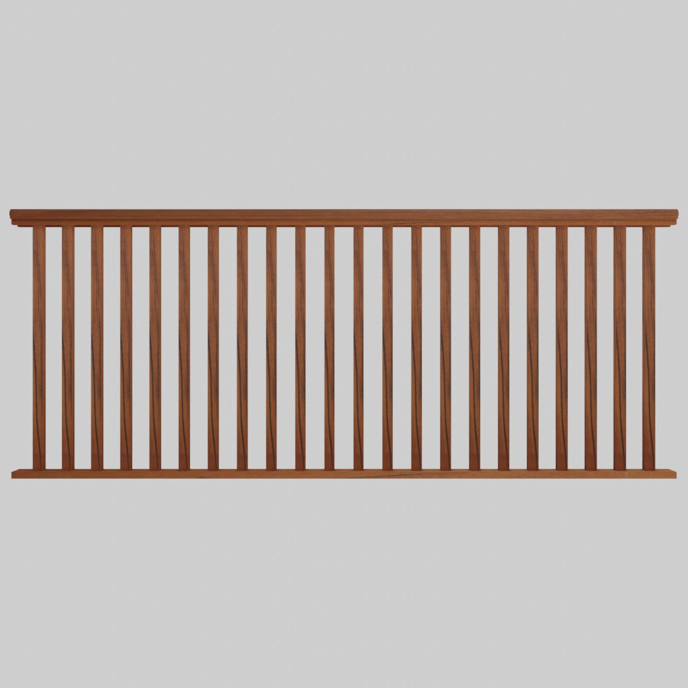 Tigerwood Large Rail Kit