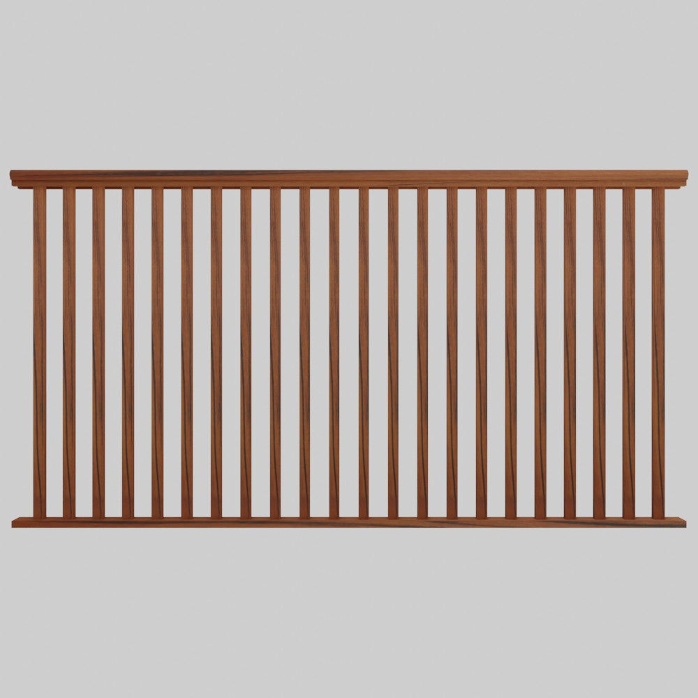 Tigerwood Large Rail Kit