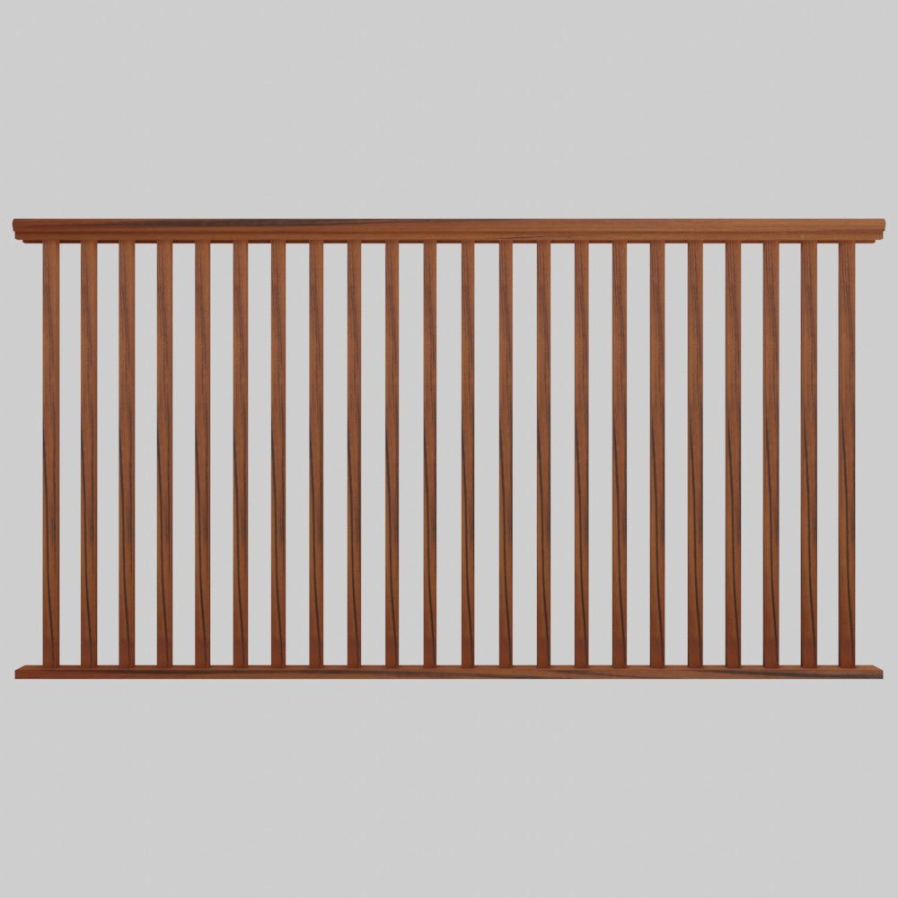 Tigerwood Large Rail Kit - Advantage Lumber