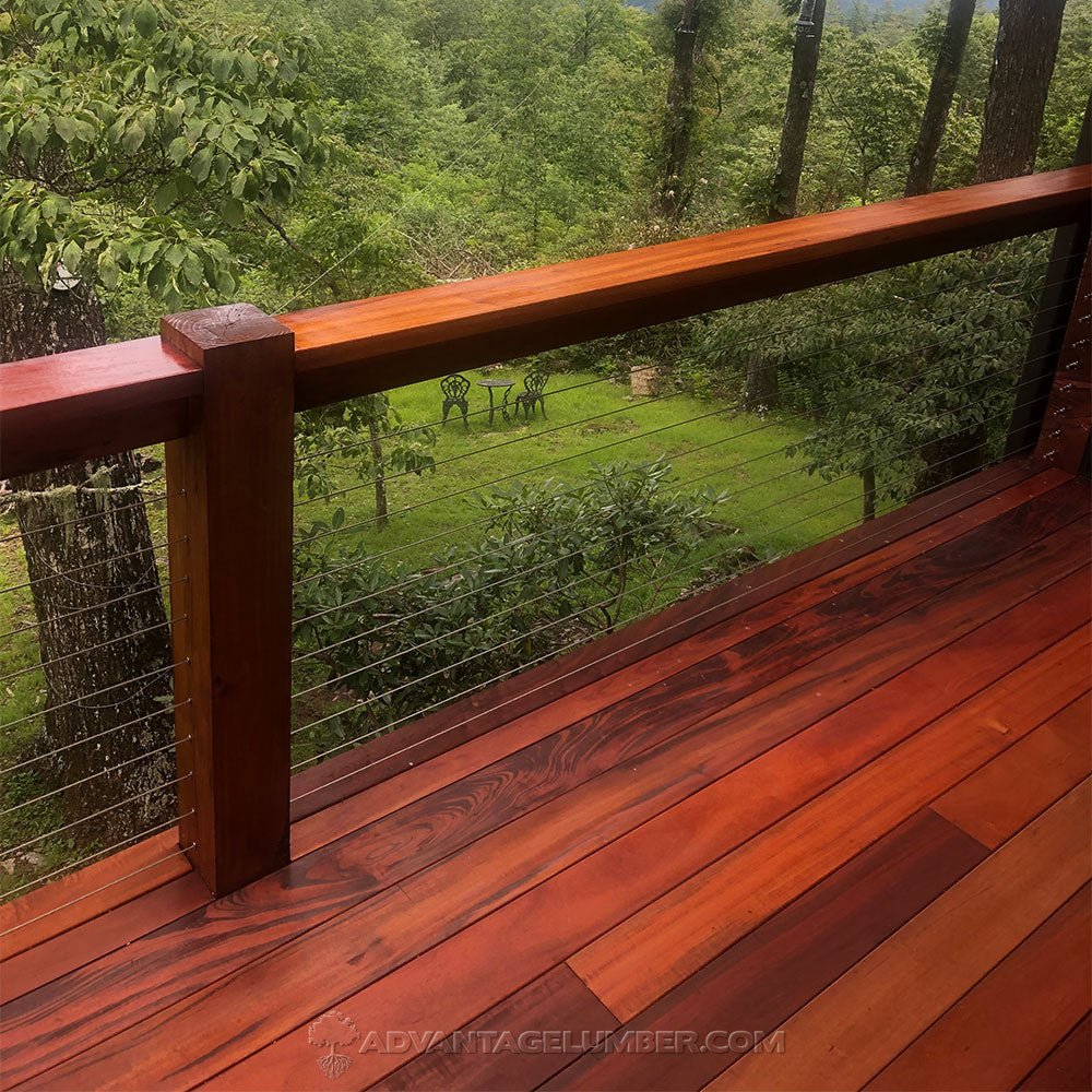 5/4 x 6 B-Grade Tigerwood Decking - Advantage Lumber