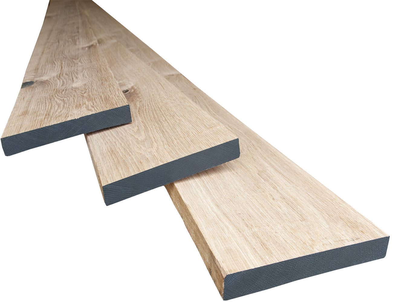 4/4 Rustic Mill Run White Oak Lumber, 25–100 Bd Ft Pack