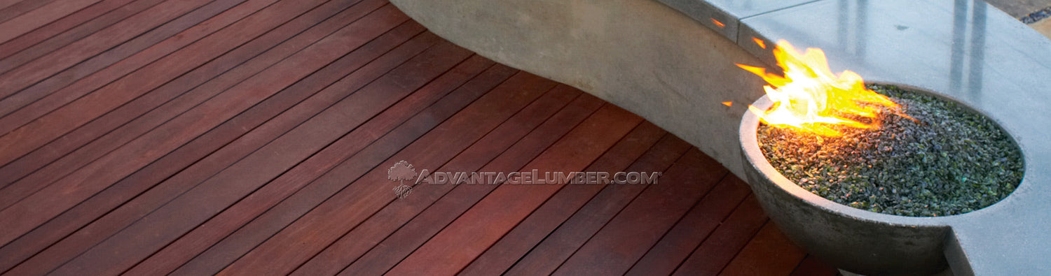 Pre-Grooved Ipe Decking