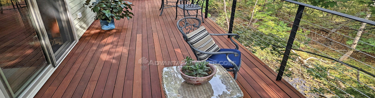 Brazilian Redwood (Massaranduba) Wood Decking